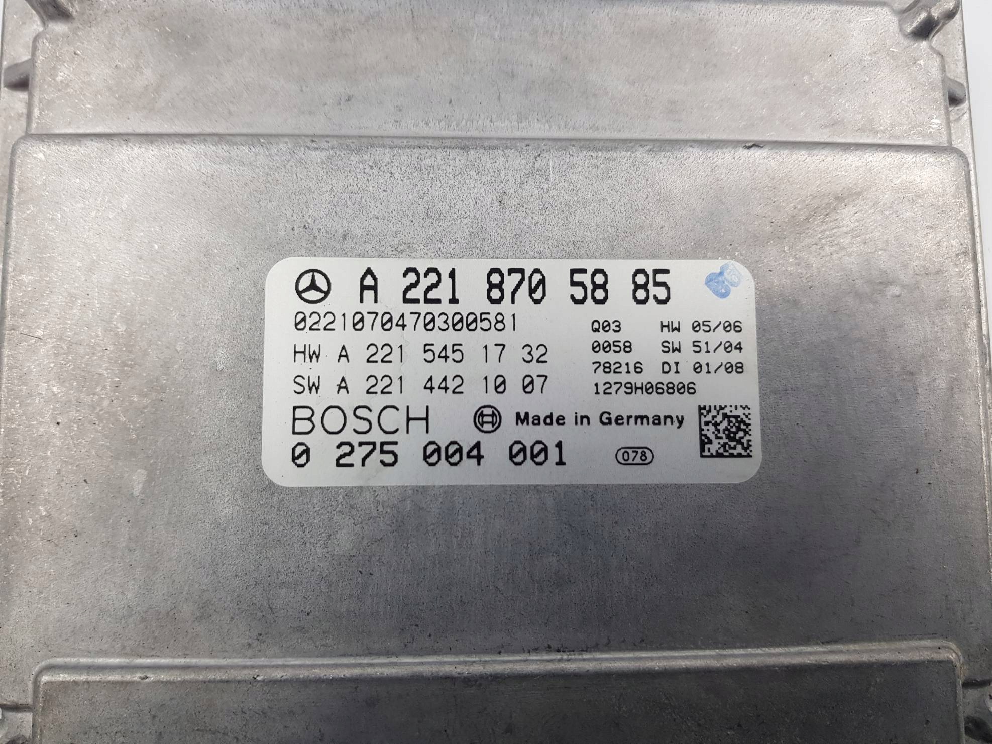 modul A2218705885 MERCEDES - BENZ S 320