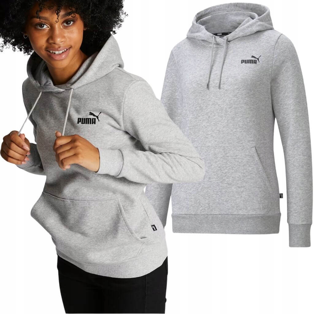 Mikina s kapucí Puma Essentials Small sportovní tepláková klokanka M