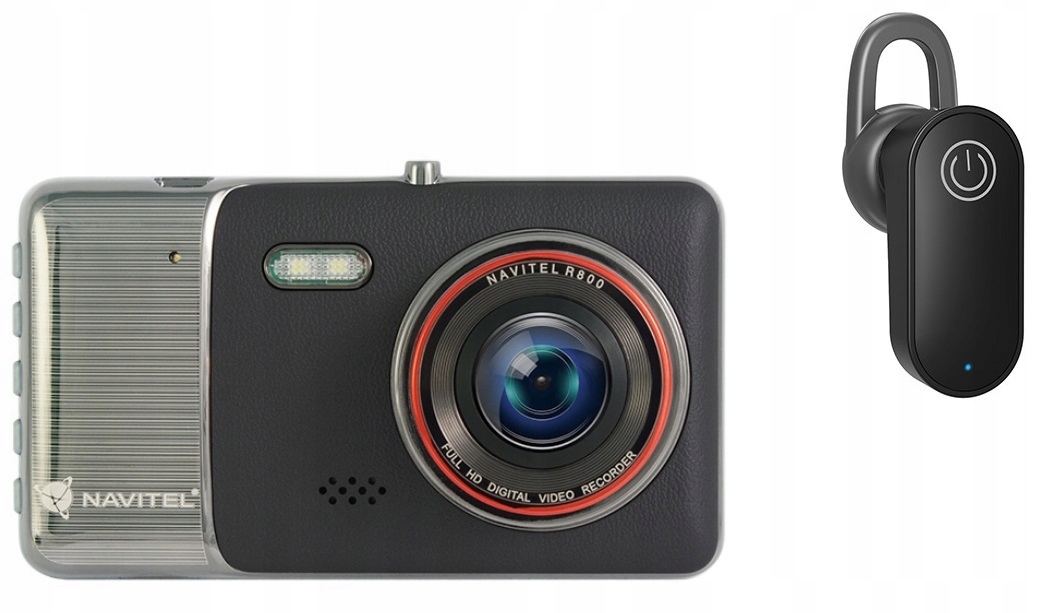 Autokamera Záznamník jazdy Bluetooth slúchadlo Navitel R800
