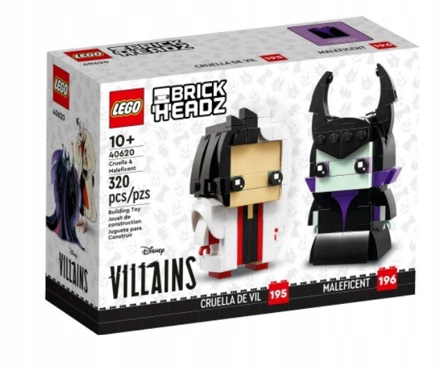 Lego 40620 Brickheadz Disney Cruella A Diabolina