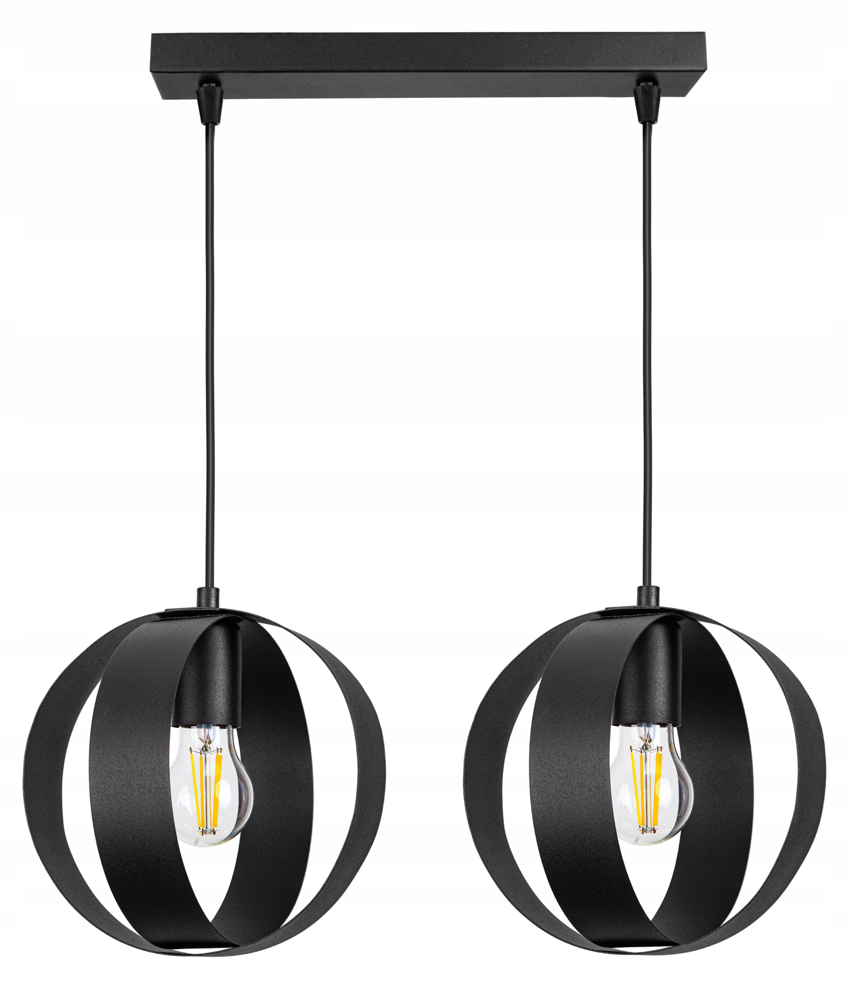

Lampa Sufitowa Plafon Żyrandol Loft Edison Ring