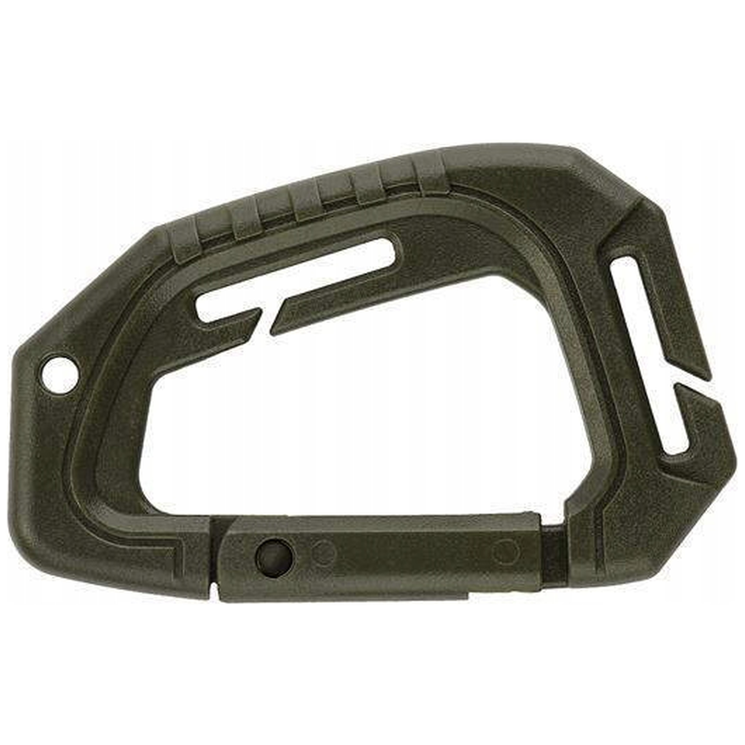 Karabińczyk Plastikowy M-Tac 9 cm olive