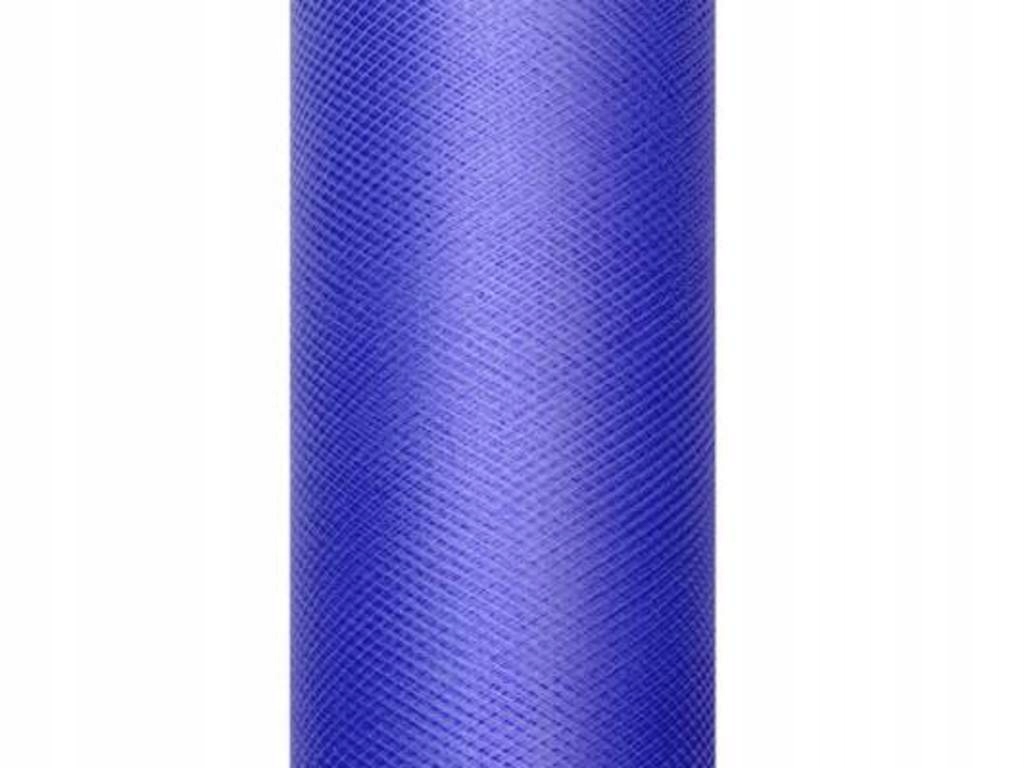 Tiul Dekoracyjny 30cm x 9m Na Rolce Szpuli granat