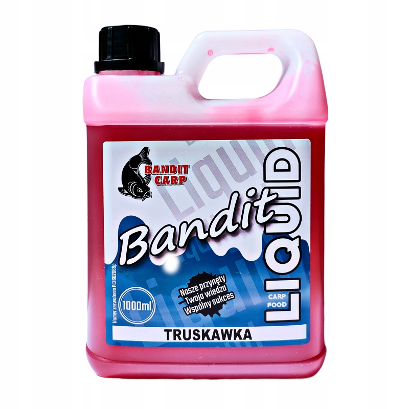 Bandit Carp Liquid Truskawka 1000ML