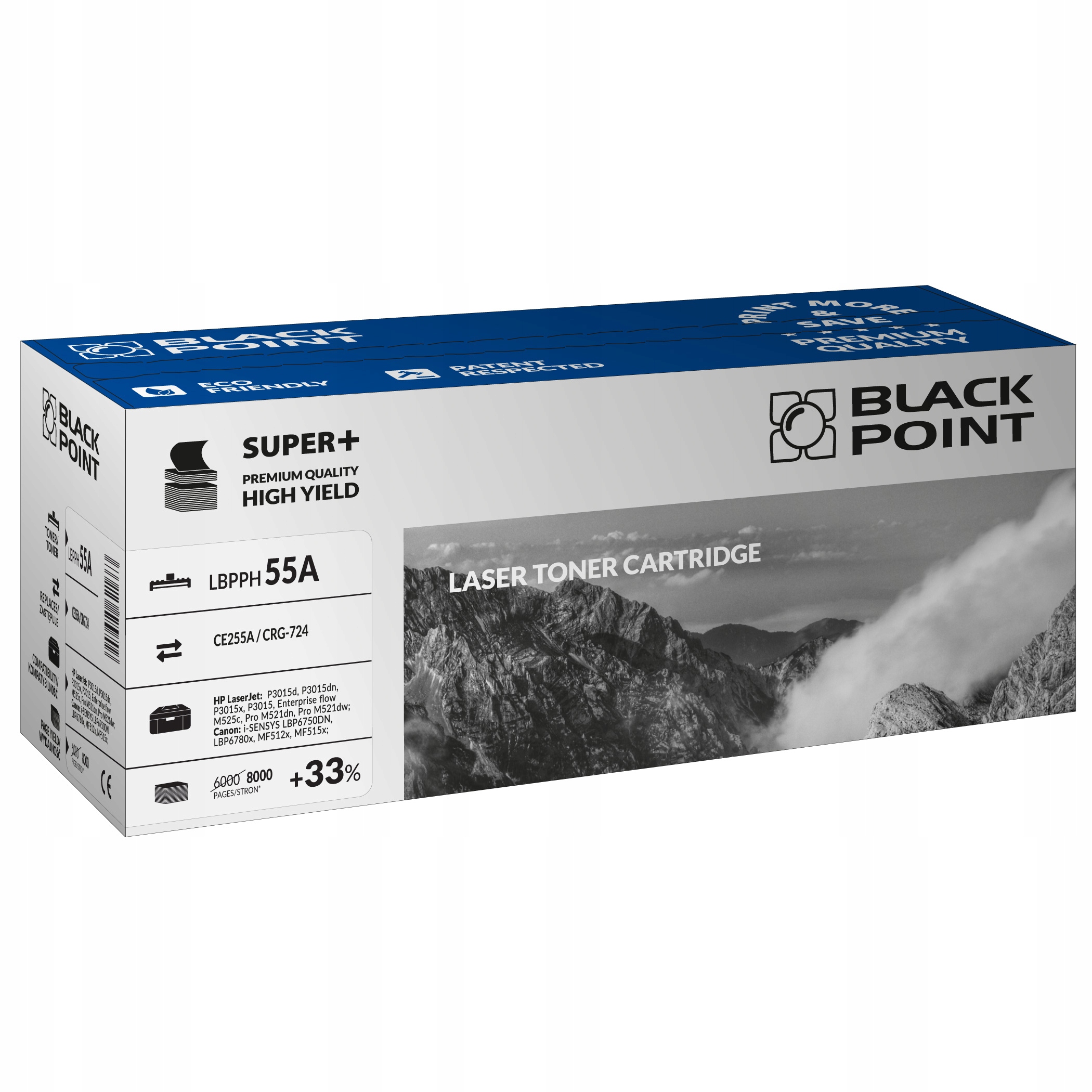 Toner Hp 55A Blackpoint (8.000)