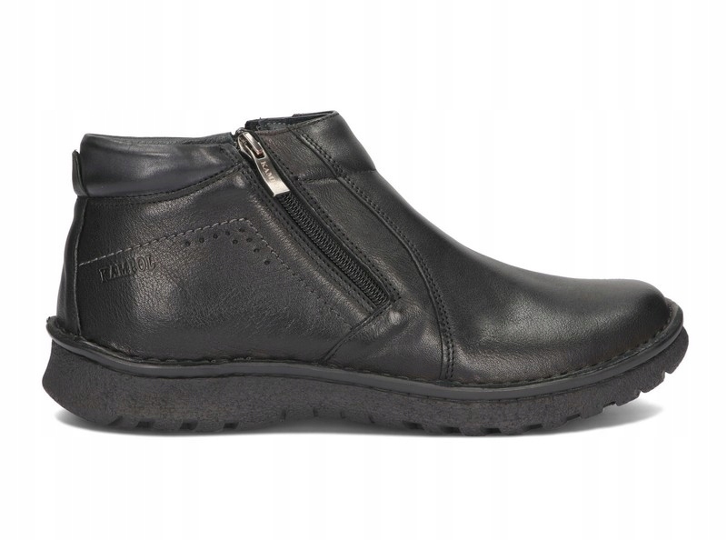 BUTY ZIMOWE MĘSKIE SUWAK OCIEPLANE 130 CZARNY 47 Marka Kampol