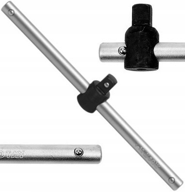 

Pokrętło Typu (t) Do Nasadek 3/8'' CrV 198MM Yato
