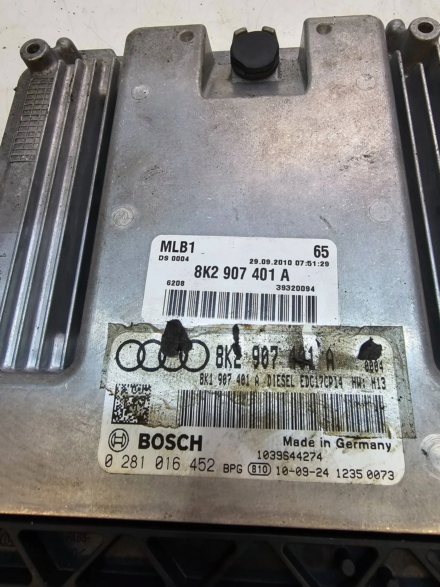 Computer Bedienteil DES MOTORS AUDI A4 B8 8K2907401A