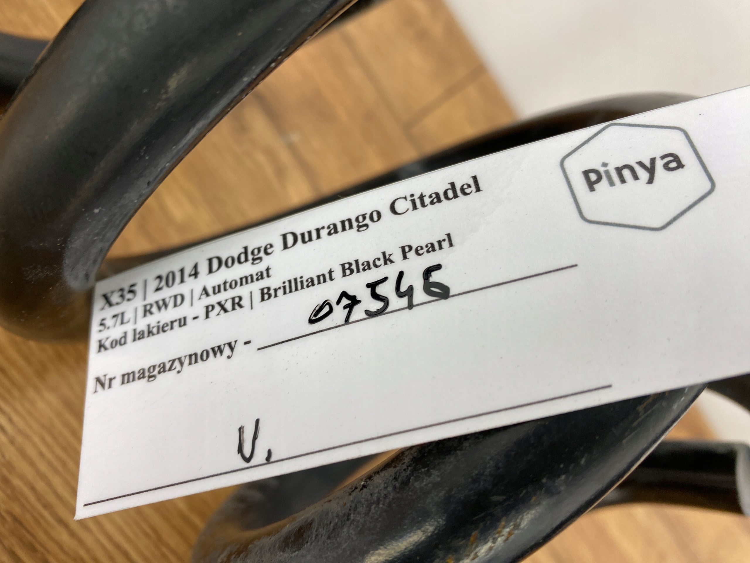 spring springs rear. rear part Dodge Durango 2014+ 3.6L USA