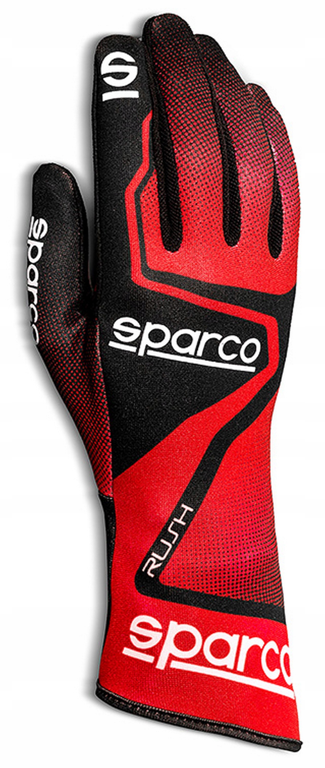 00255610RSNR - РУКАВИЧКИ SPARCO RUSH RALLY KARTING M
