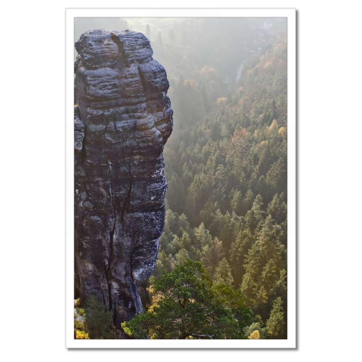 Plakáty v rámu 40x60 Vysoká skála