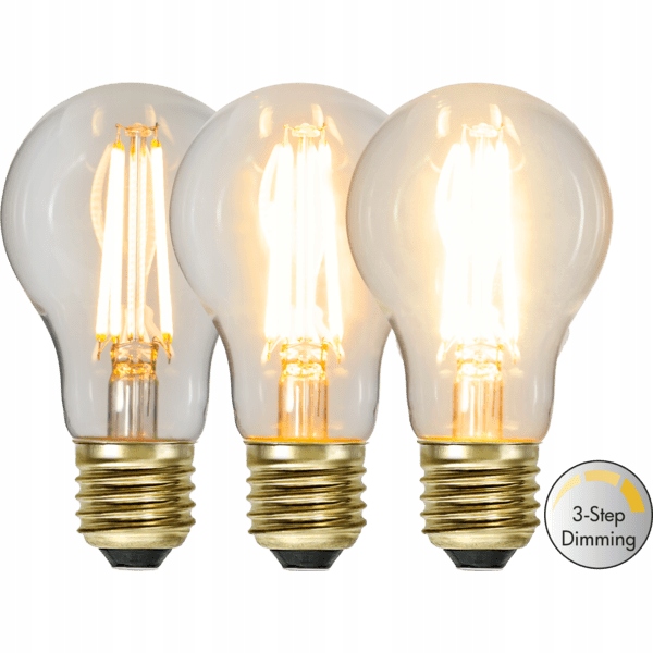 

Żarówka Led E27 A60 6.5W 2100k Ww 3-STOPNIE mocy