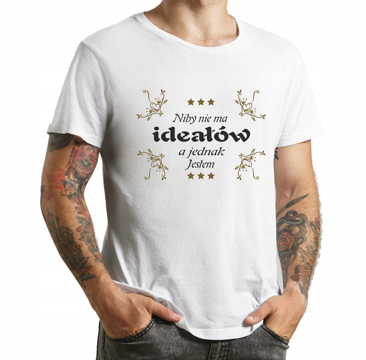 

Koszulka Walentynki Niby nie ma ideałów KM16W r.XL