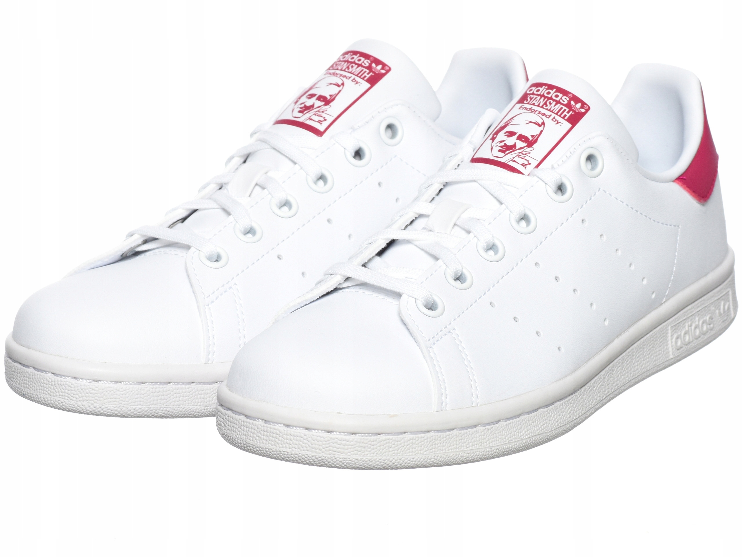 Buty Damskie Adidas Stan Smith J FX7522 sneakersy Białe sportowe classic
