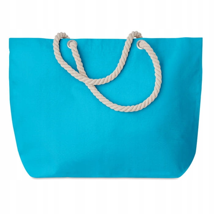 DUŻA TORBA PLAŻOWA BAWEŁNIANA 55x15x39cm MENORCA Model MENORCA