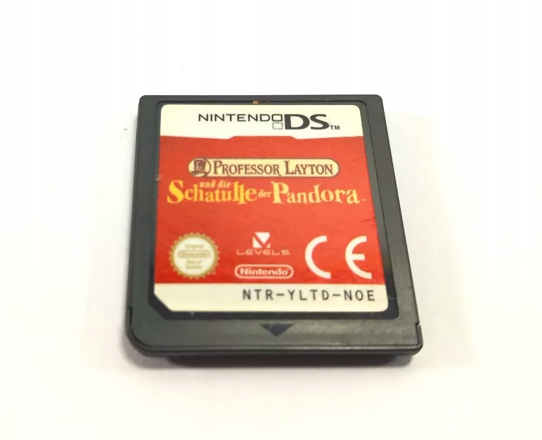 GRA NA NINTENDO DS PROFESSOR LAYTON UND DIE SCHATULLE DER PANDORA