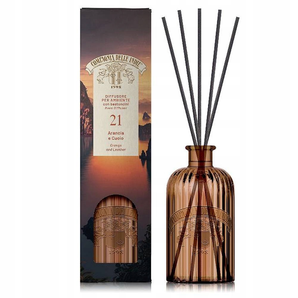 Levně Compagnia delle Indie difuzér s vůní Arancia & Cuoio 1 l