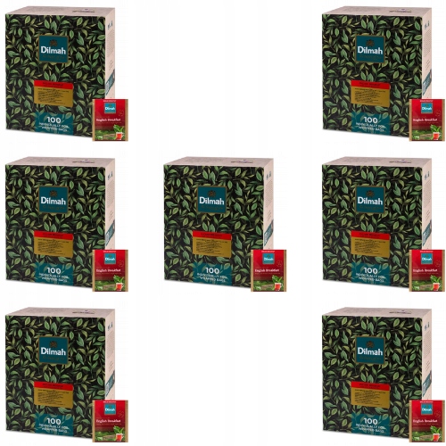 7x Herbata czarna Dilmah English Breakfast