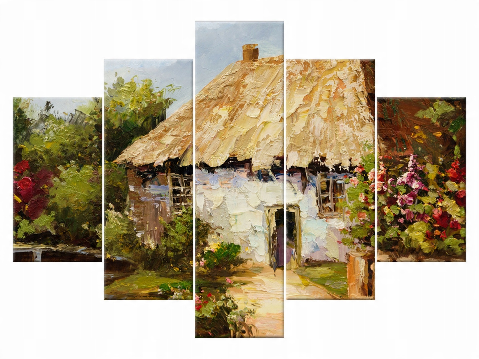 

Obraz Wiejski domek 150x105 Pejzaż 1802A_5H