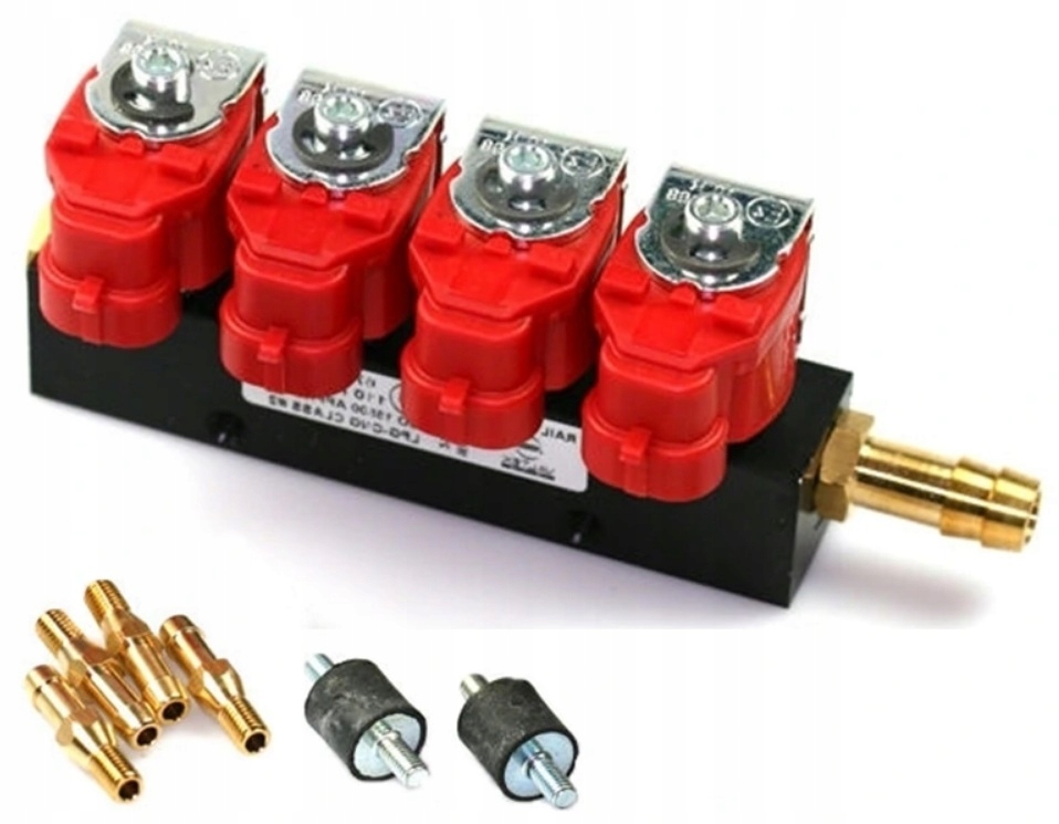 WTRYSKIWACZ GAZU SZYNA 4 CYL VALTEK 30 TOMGAS WAWA