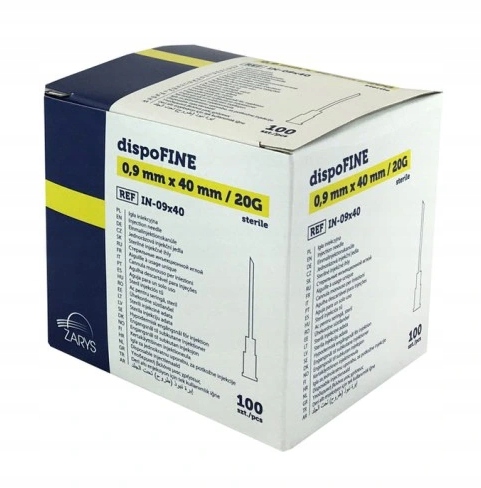 

Igła 09X40 dispoFINE 100 szt.