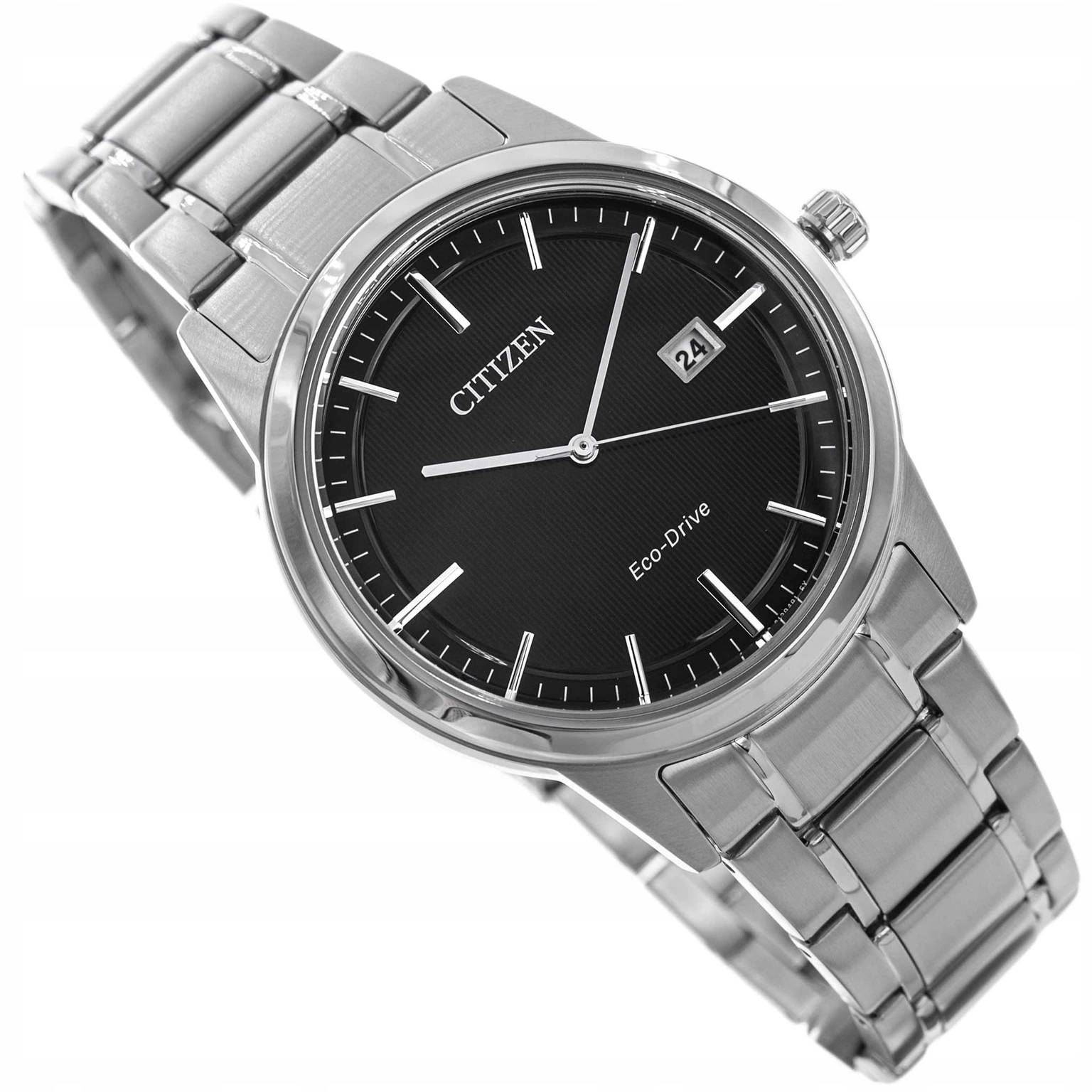 Pánské Hodinky Citizen AW1231-58E Eco-drive Elegance Stříbrné S Náramkem
