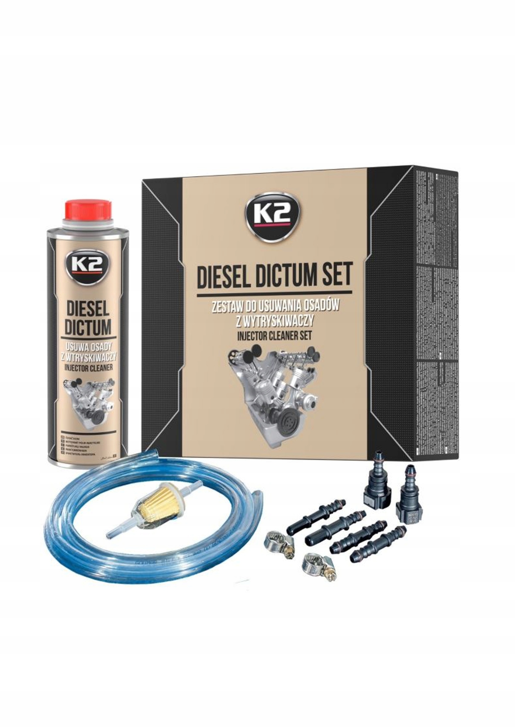 

K2 Diesel Dictum Zestaw Do Czyszczenia Wtrysków