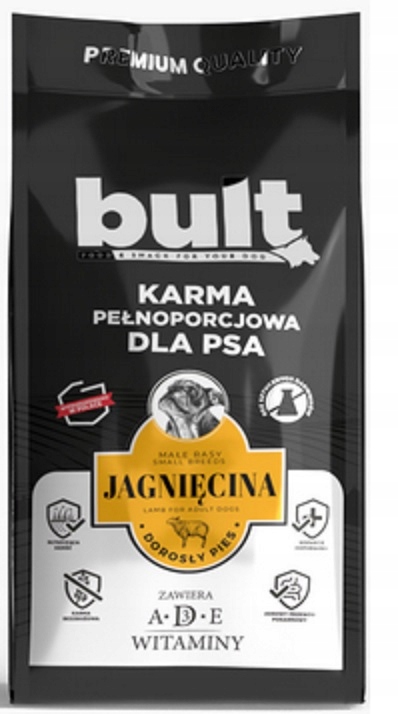 Levně Bult 12 kg Suché krmivo pro psy s jehněčím masem, prémiové plnohodnotné krmivo 12 kg