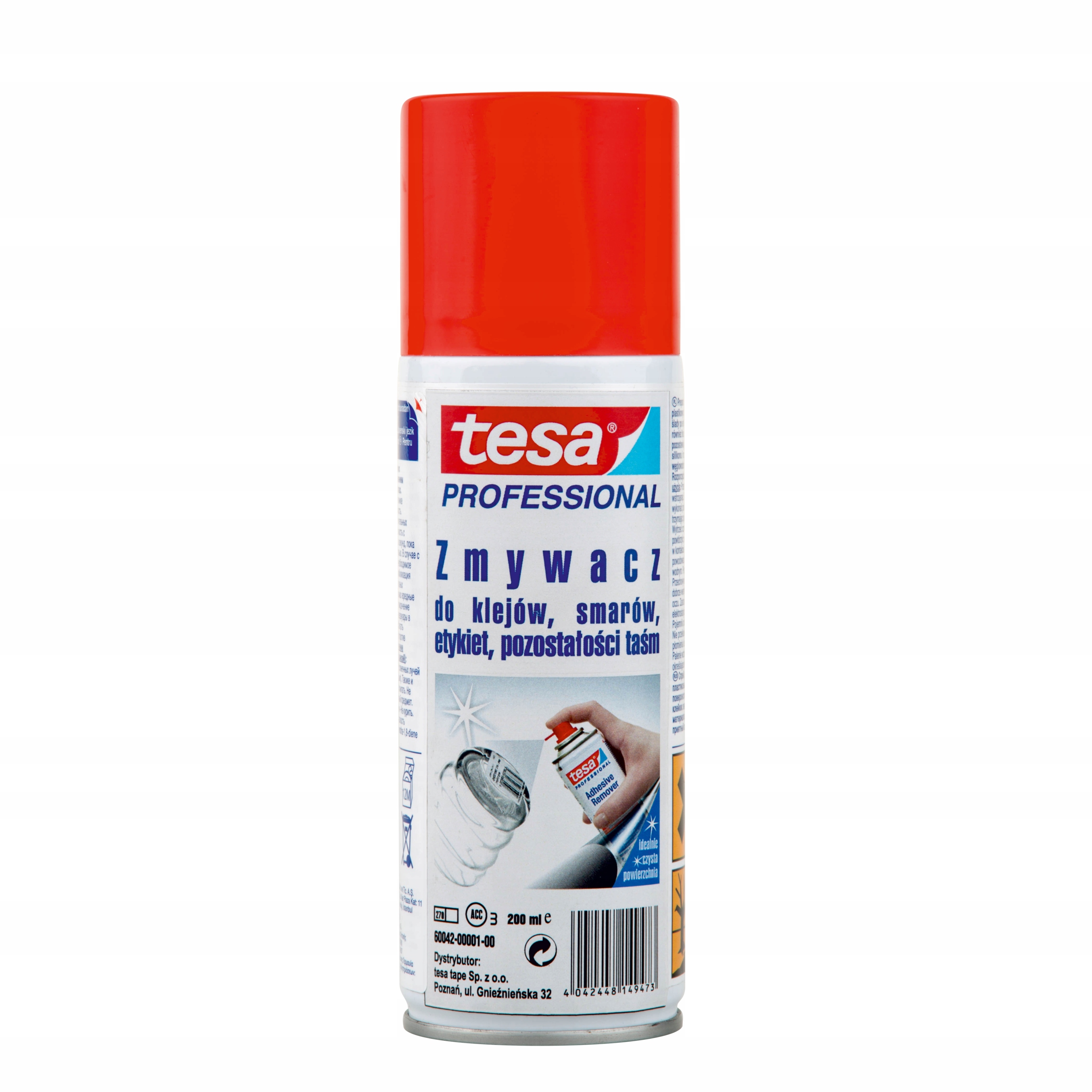 

Tesa Zmywacz do kleju etykiet naklejek taśm 200ml
