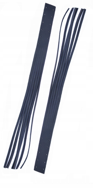 

Skórzane frędzle na klamki dźwignie komplet 2szt.