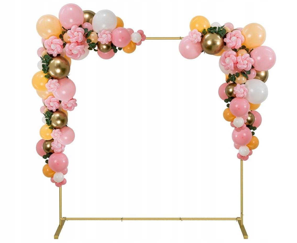 Čtvercový zlatý rám 210 x 210 cm