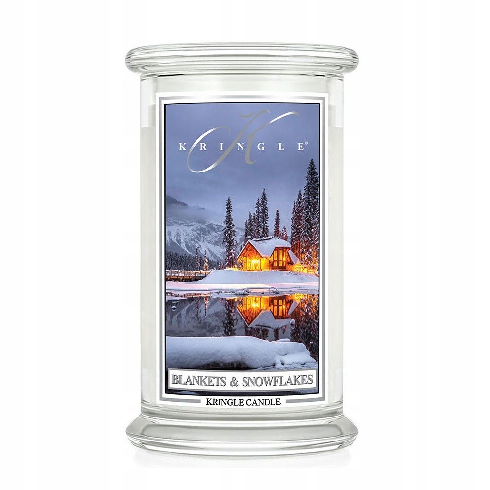 Velká svíčka Blankets & Snowflakes Kringle Candle