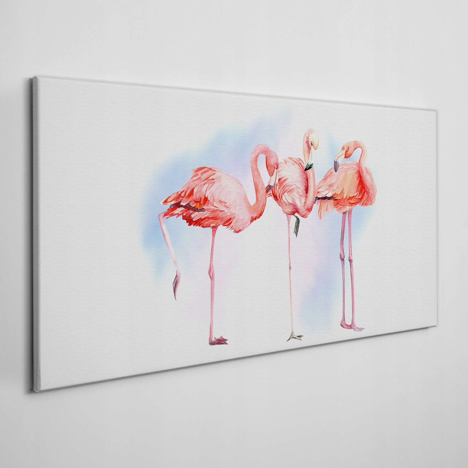 

Obraz na płótnie Zwierzęta ptaki flamingi 140x70