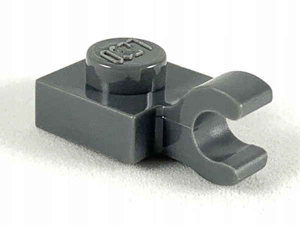 

Lego 61252 C szary (dbg) 1x1 płytka zaczep Nowy 1s