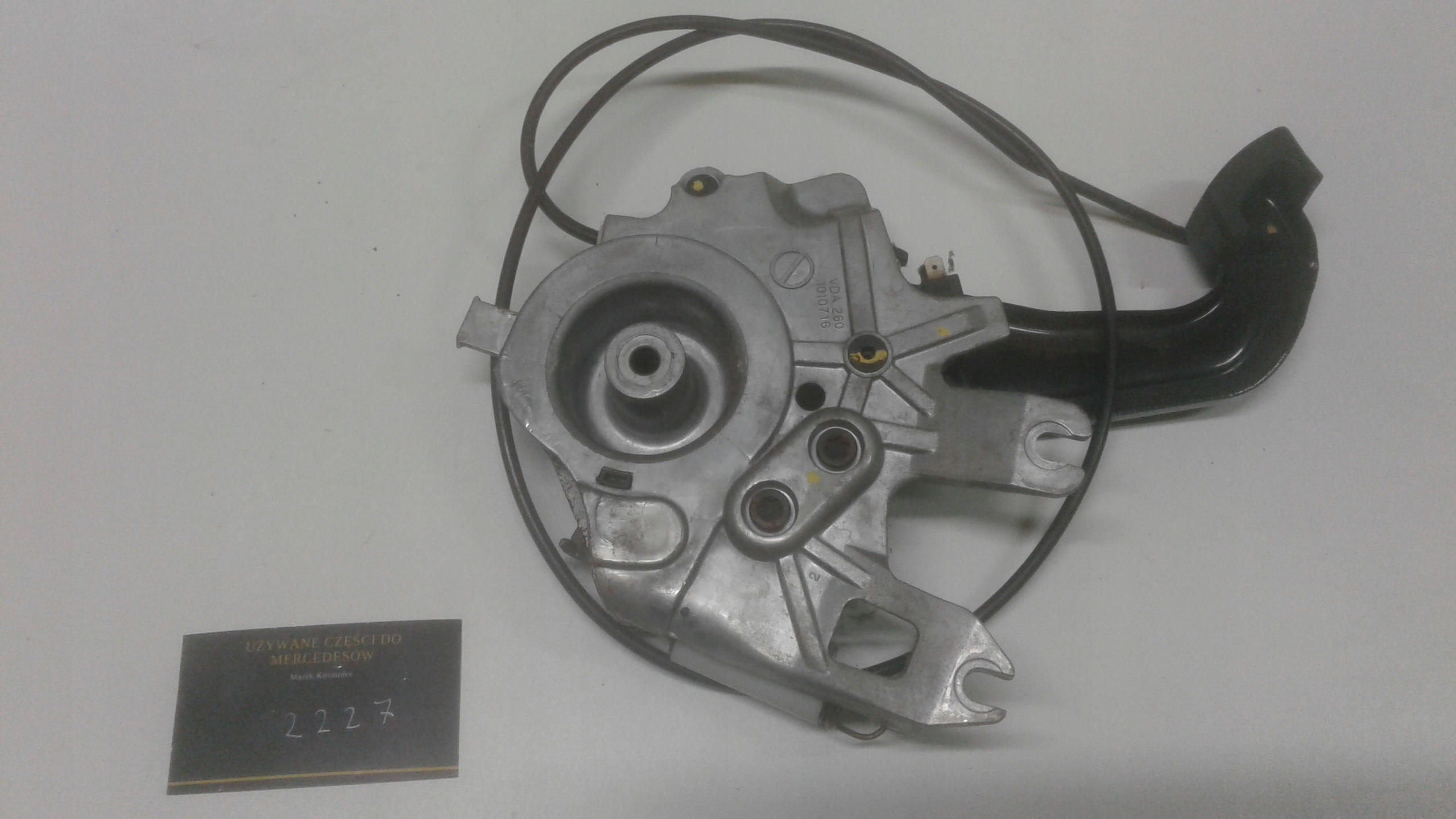 DŹWIGNIA HAMULCA RĘCZNEGO W 164 NR 1644201284