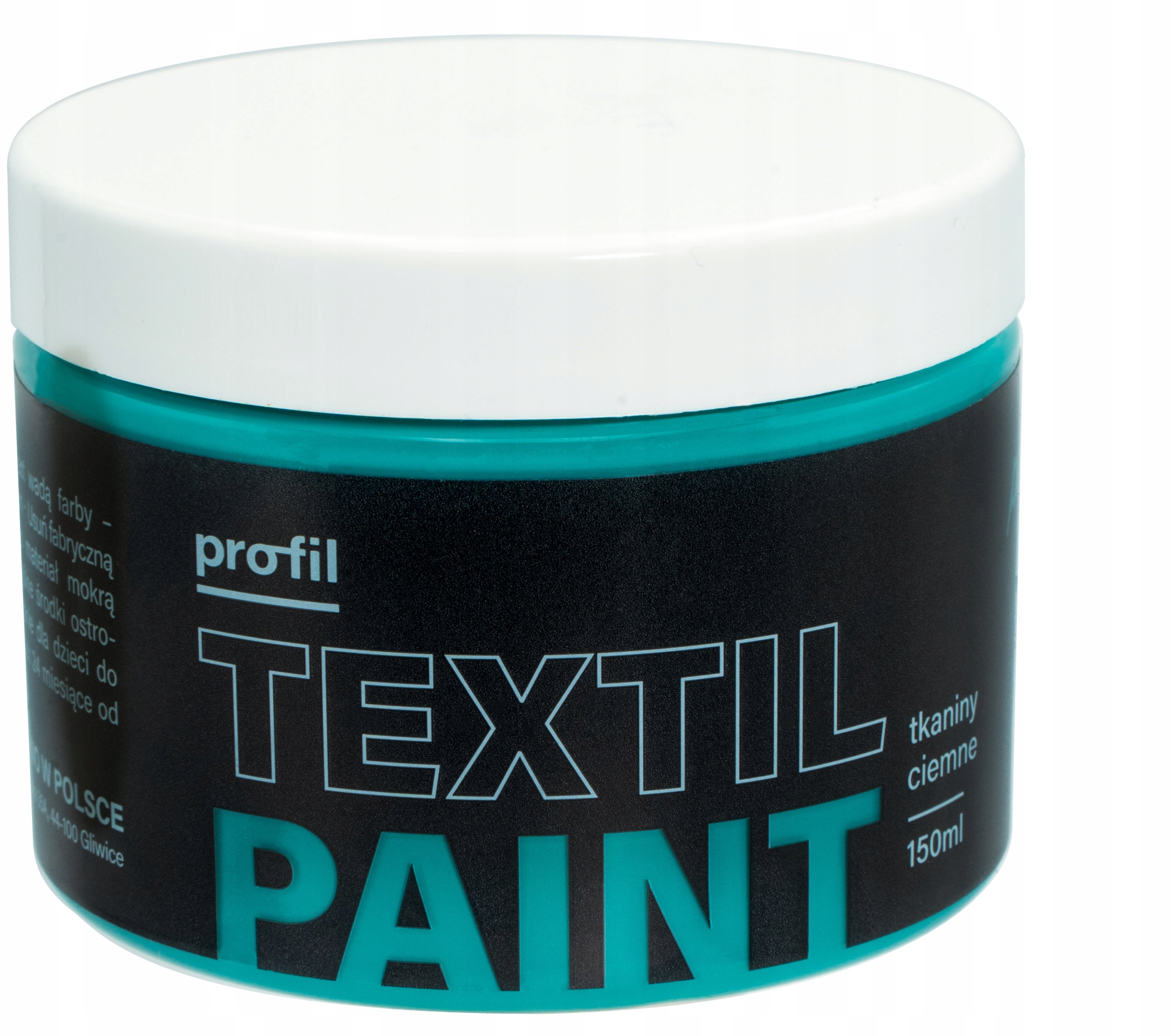 FARBY do malowania BUTÓW ciemnych 150ml turkus