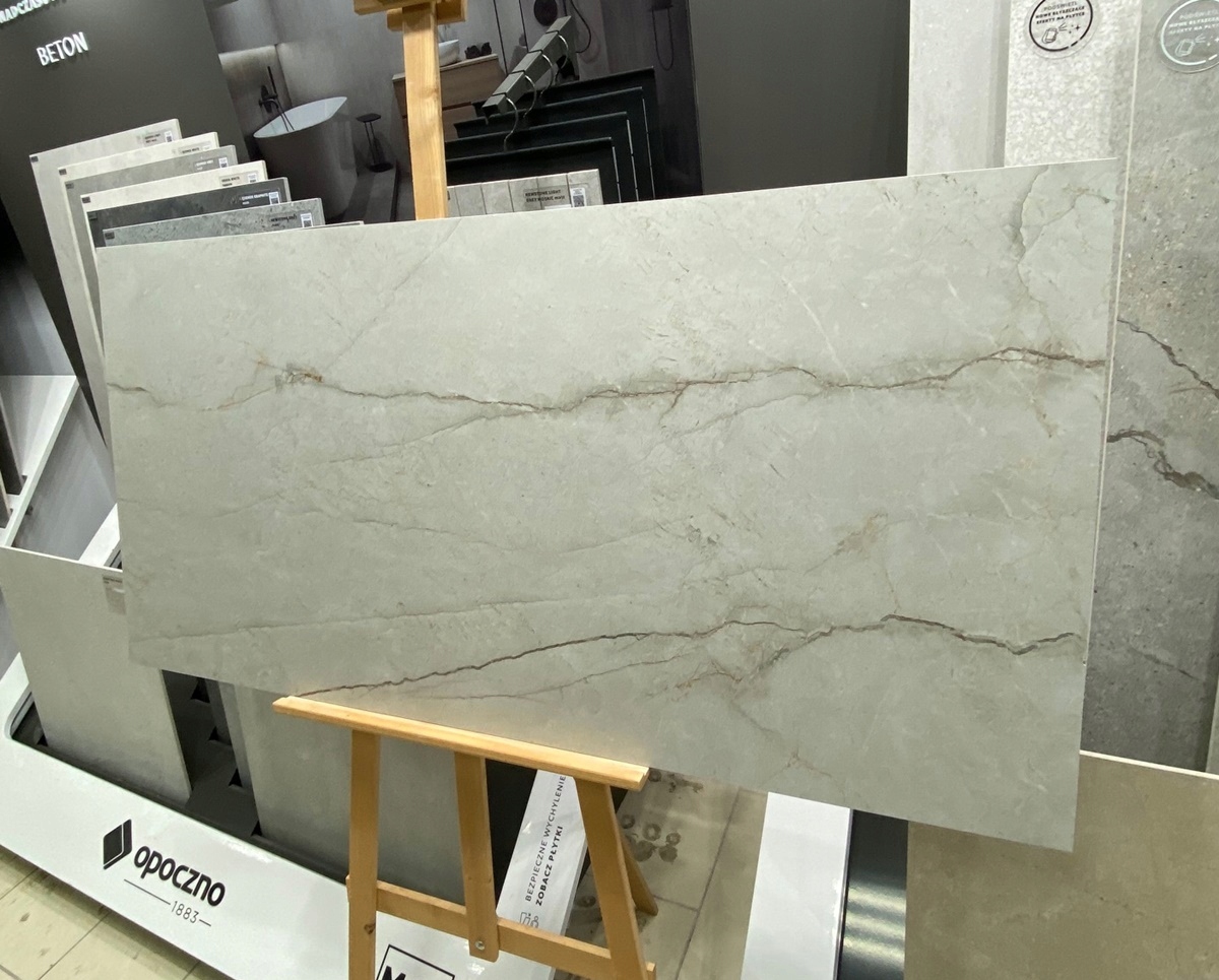 płytka 60x120 River Bianco Lux Typ gres