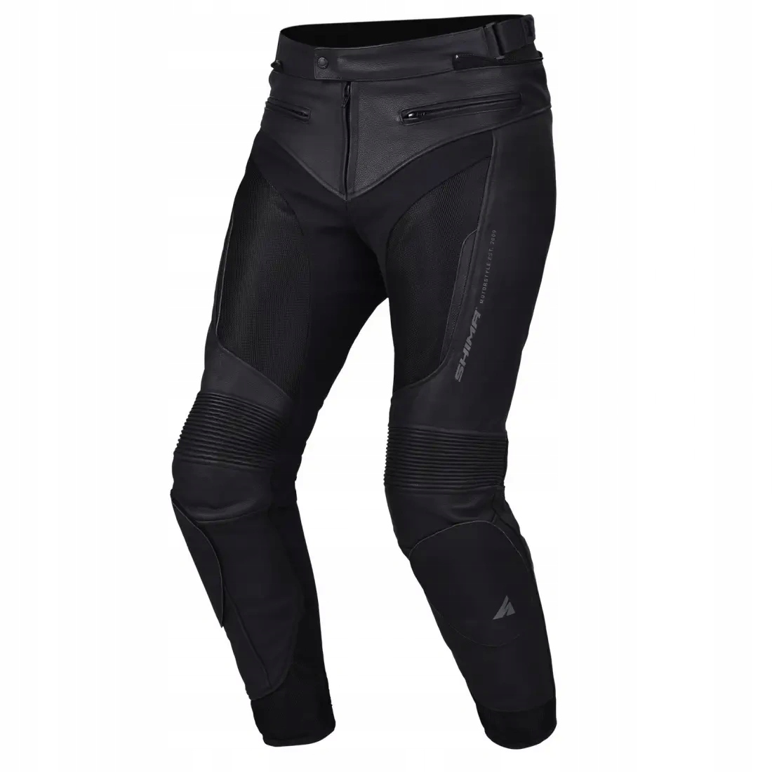 Motocyklové nohavice Shima Piston Pants Blk 48