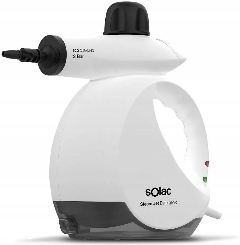 Parní čistič Solac, LV1350, 3 bary, rychlé nahřátí, 1200 W