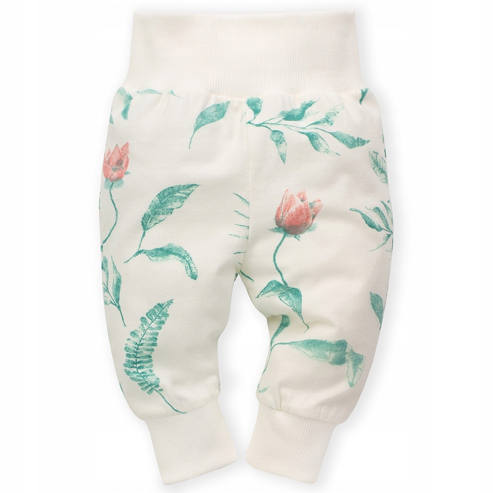 

Leginsy A ecru kwiaty Spring Light Pinokio 104