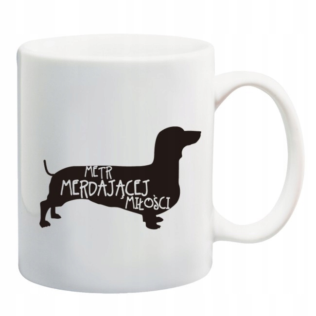 KUBEK JAMNIK METR MERDAJĄCEJ MIŁOŚCI JAMNIKI wzory