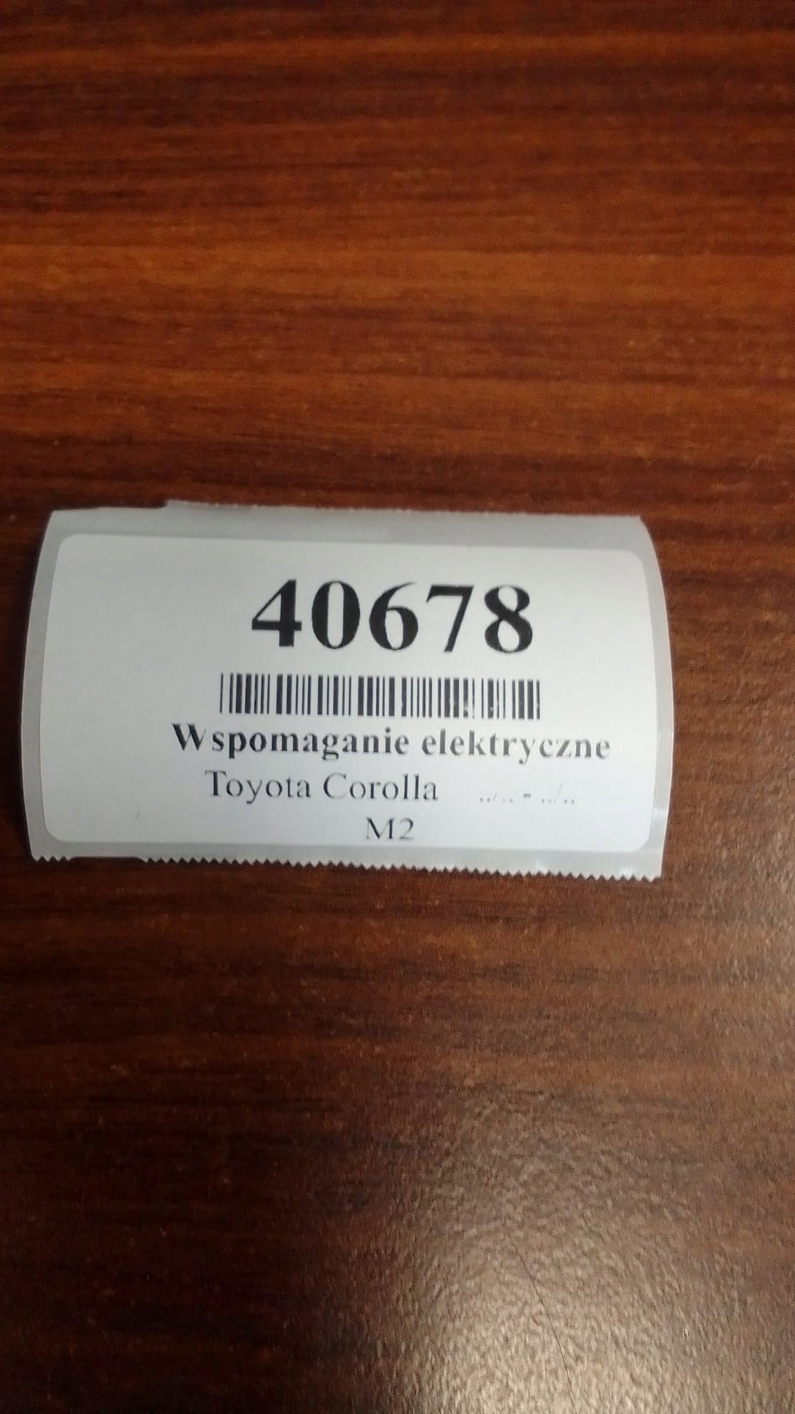 TOYOTA COROLLA E12 2.0D control electrics