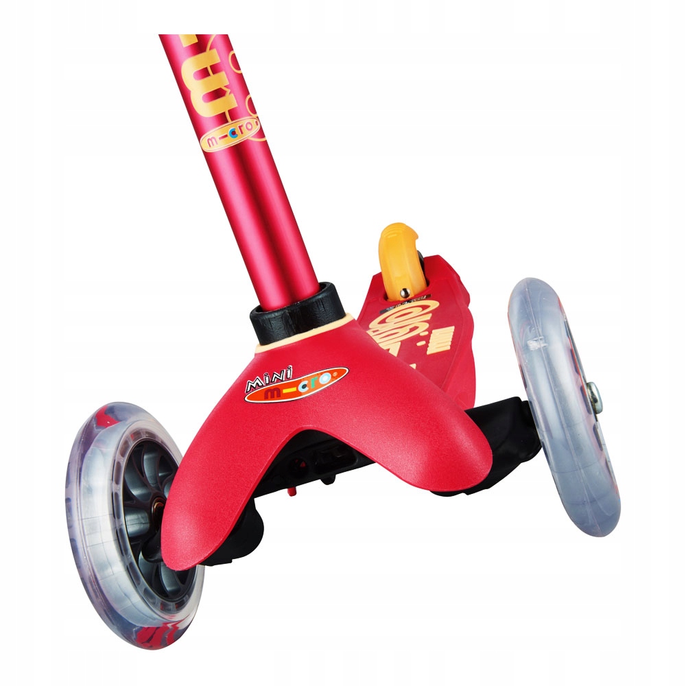 HULAJNOGA MINI MICRO DELUXE RUBY RED MMD054 Rama Plastikowa