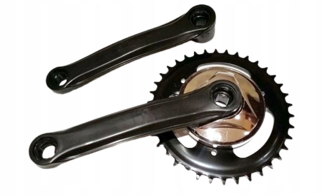 Mechanizm korbowy 38 zębów Verso srebrna osłona długość 170 mm