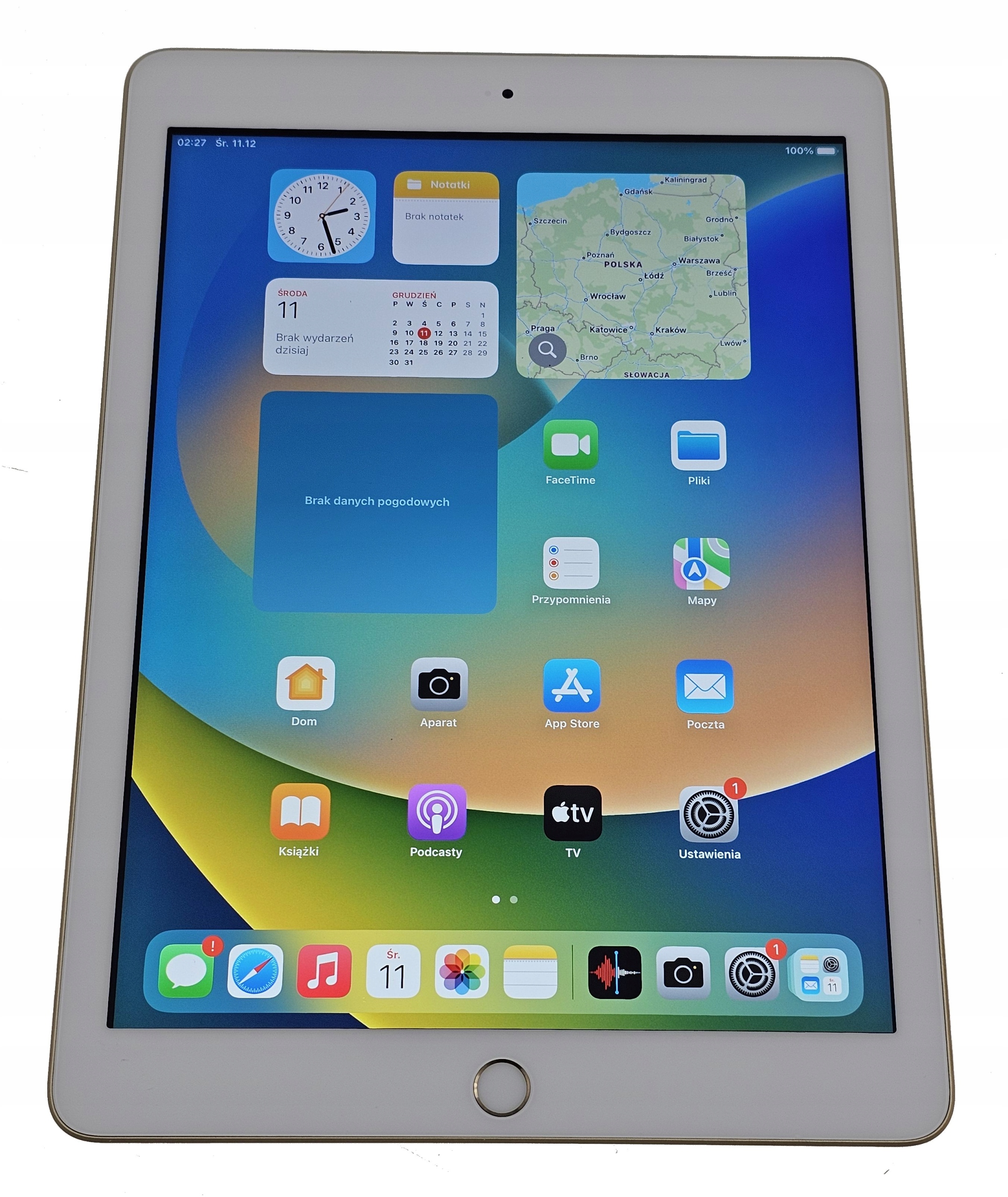 iPad - 【B】iPad 5/32GB/355804085641260 Tablet Apple iPad 5 32GB WiFI LTE Space Gray A1823 - sklep