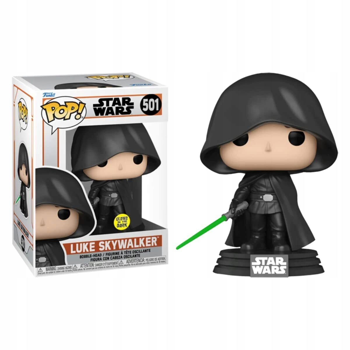 Funko Pop! Star Wars Luke Skywalker Se Světelným Mečem Gw Mandalorian