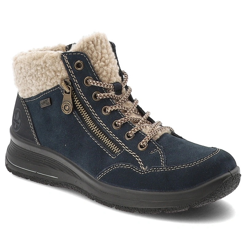 Dámské boty Rieker, tmavě modré, L7701-14 Blue