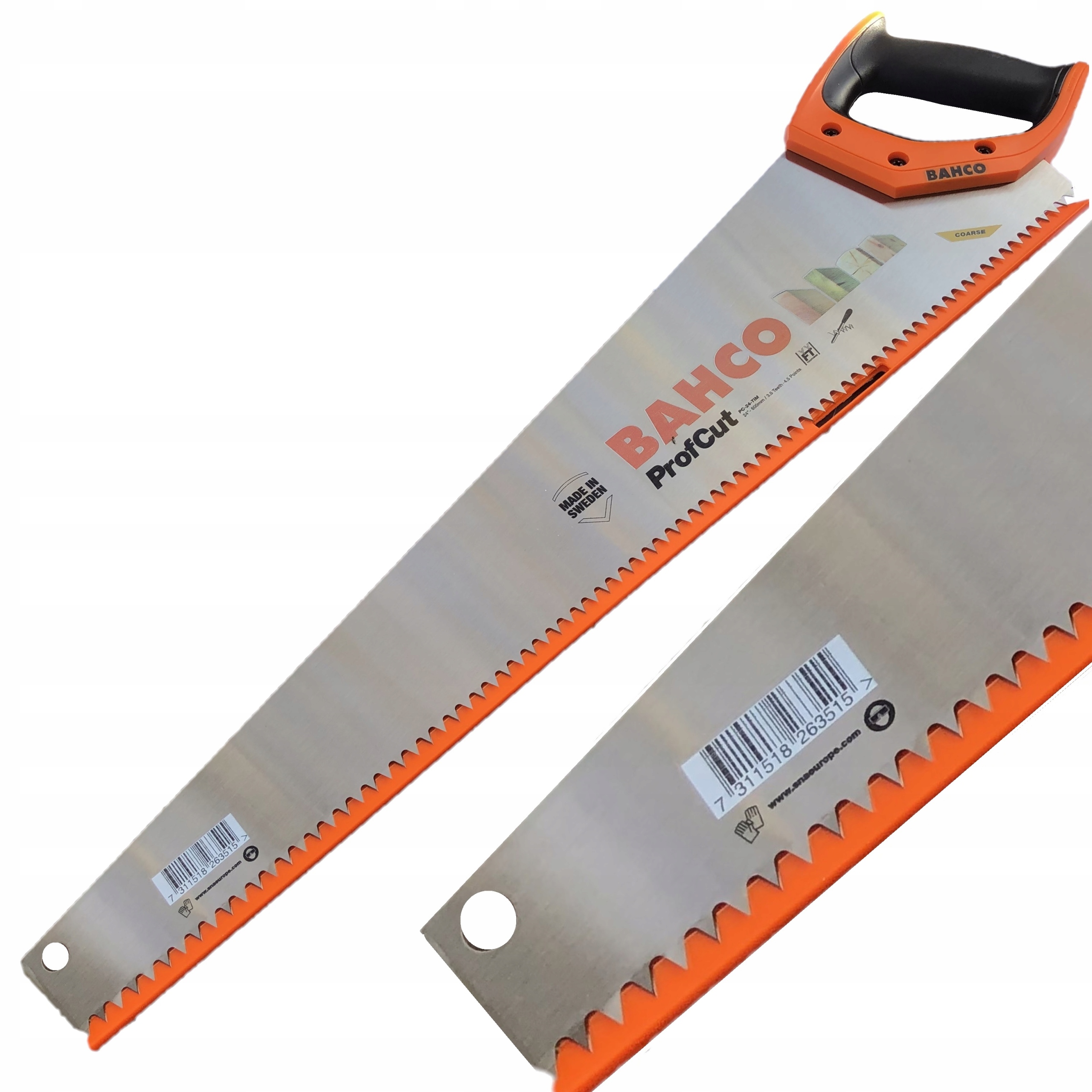 

Bahco Piła ręczna do cięcia drewna gruby ząb 600mm