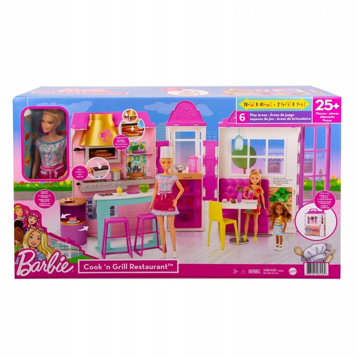 Barbie Restauracja Lalka HBB91