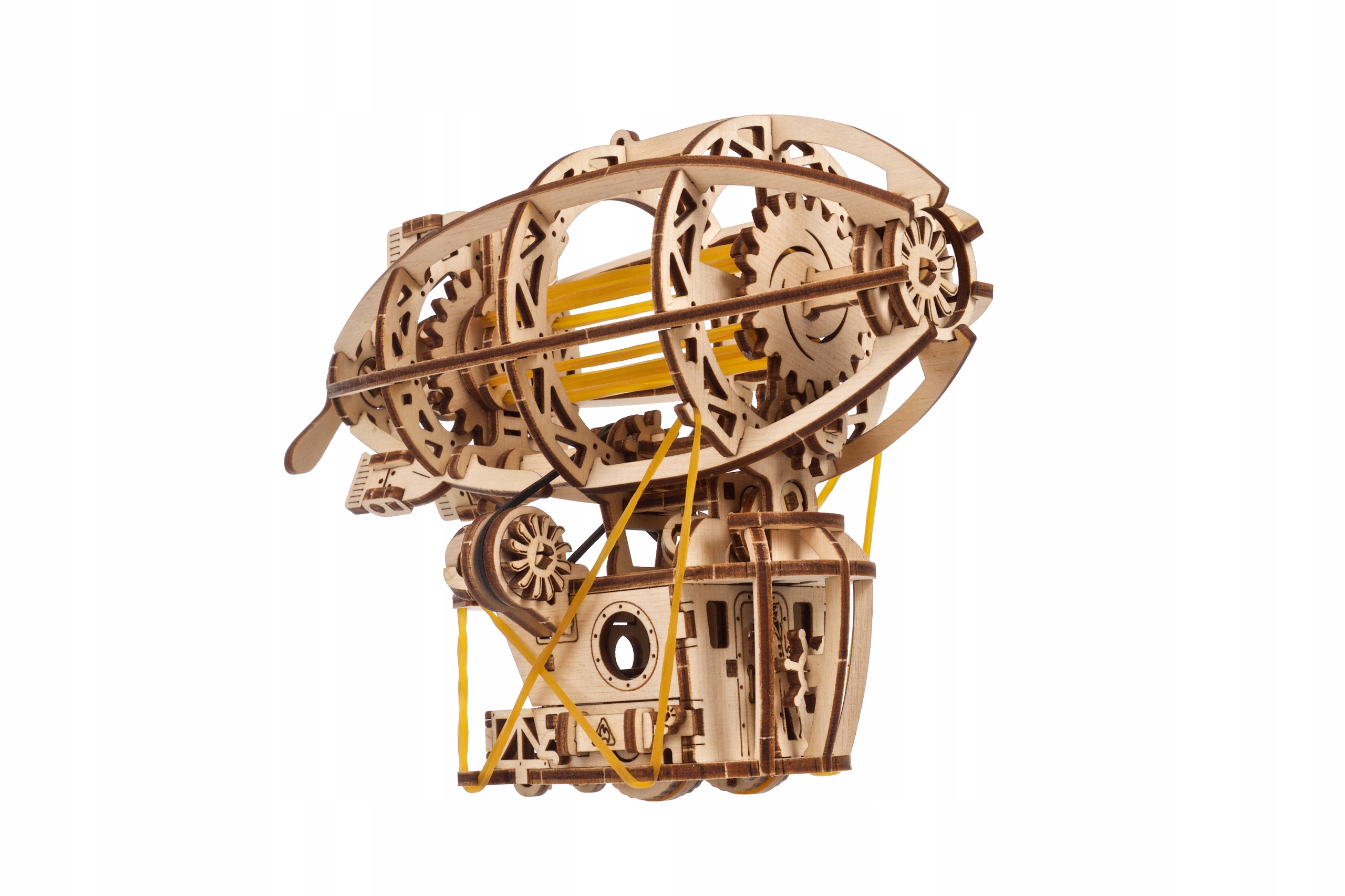 Sterowiec Steampunkowy UGEARS DREWNIANY MECHANICZNY MODEL 3D DO SKŁADANIA Kolekcja Mechaniczne Modele Linia Smart